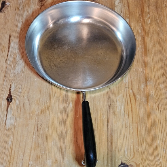 Revere Ware stainless steel and copper 10" skillet - Picture 1 of 8